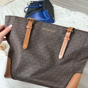 Michael Kors Brown Tote Bag